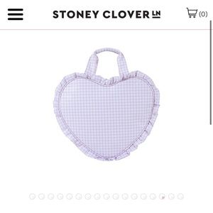 Stoney clover mini heart tote!